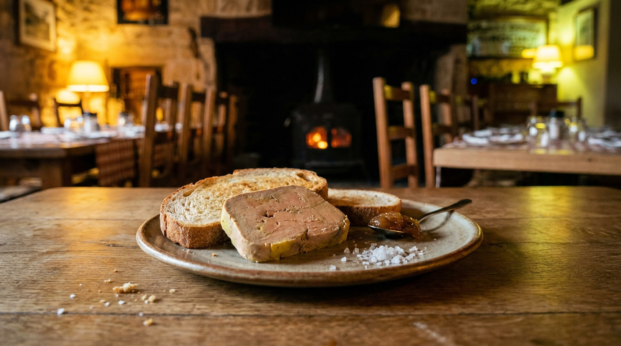 restaurant black duck foie gras